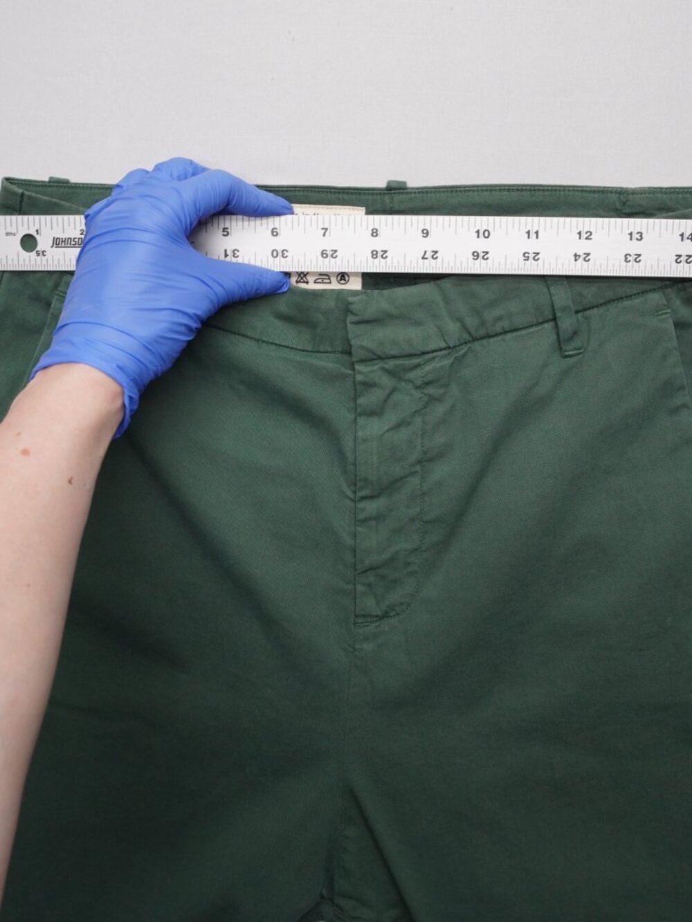 Nili Lotan Paris Drop Crotch Pants Size 6 Green - Picture 9 of 10